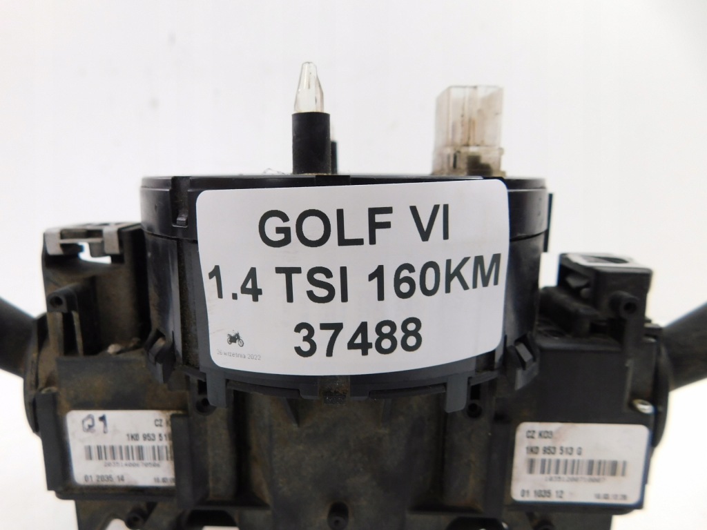 фото №7, Volkswagen golf vi перемикач підрульовий перемикач комбінований