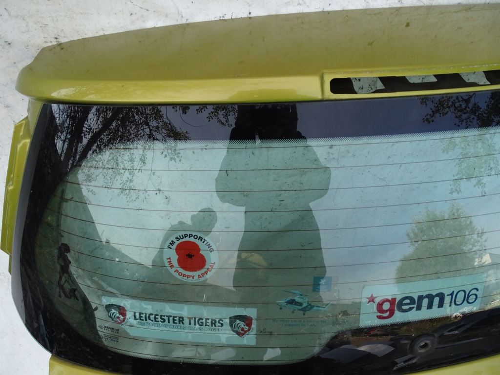 фото №3, Крышка багажника багажника renault scenic ii ted37 pierwszy лак