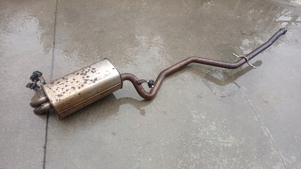 фото №1, Citroen c5 iii 2.0 hdi труба выхлопная гаситель