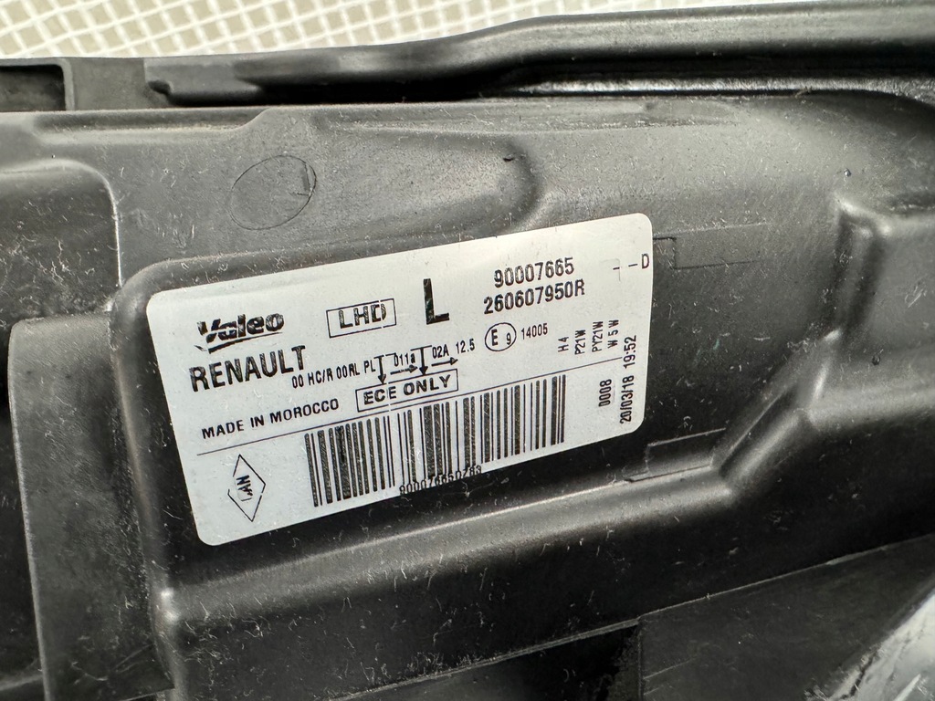 фото №6, Dacia dokker ліва лампа передня