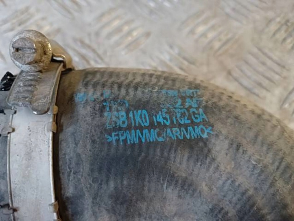 фото №3, Vw golf vi wąż труба интеркулер 1k0145762ga