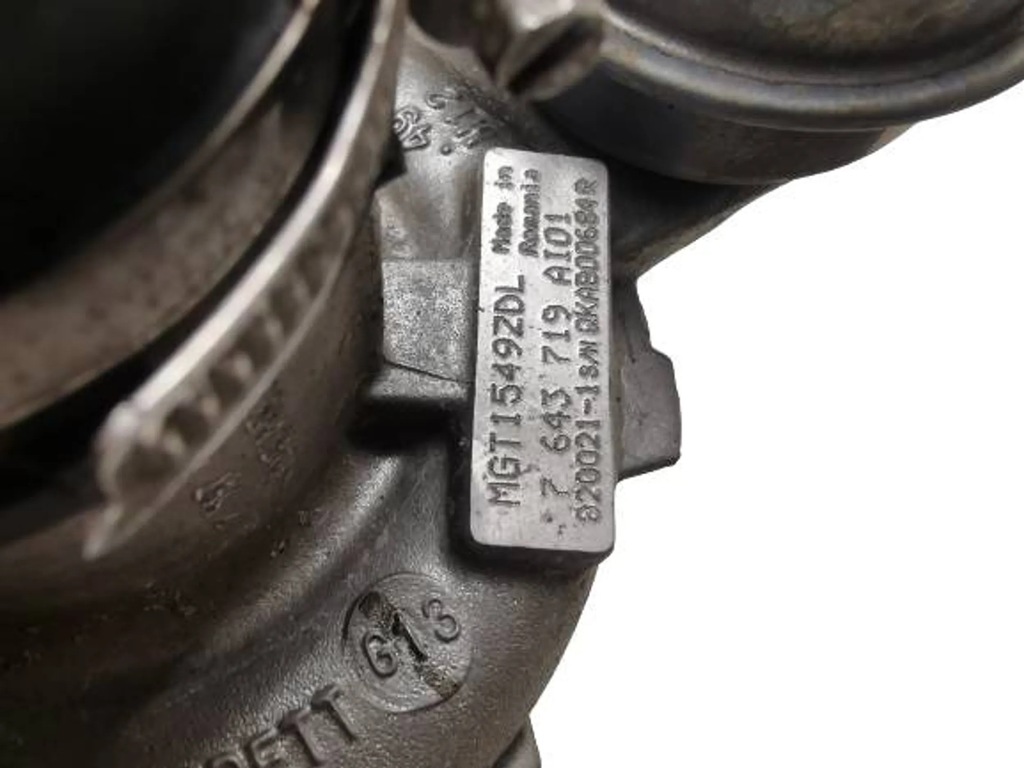 фото №7, Bmw 1 f20 f21 турбонагнетатель 7643719 1.6 b 174 tys km n13b16a