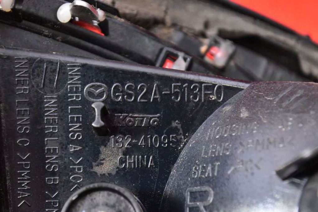 фото №8, Лампа правая задняя задняя gs2a-513f0 mazda 6 2 ii gh kombi 07-12