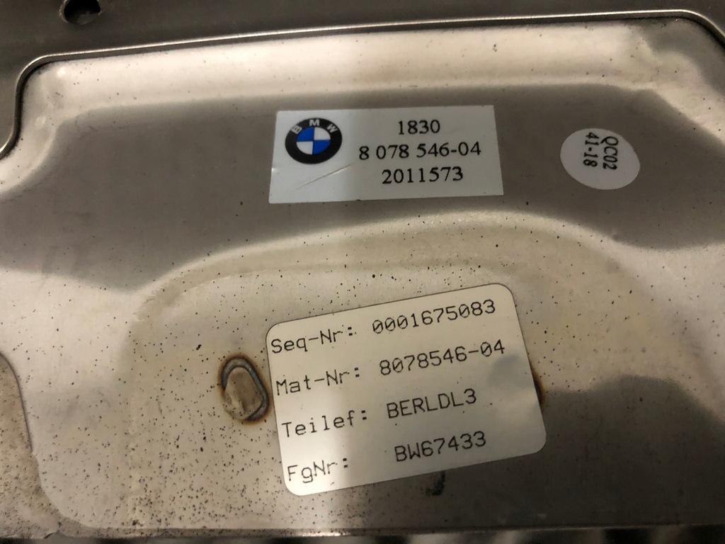 фото №5, Bmw 8 наконечник вихлоп 8078546-04 g14 g15 g16