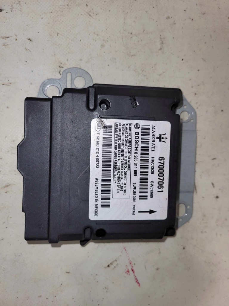 фото №1, Модуль датчик подушек maserati ghibli 670007061