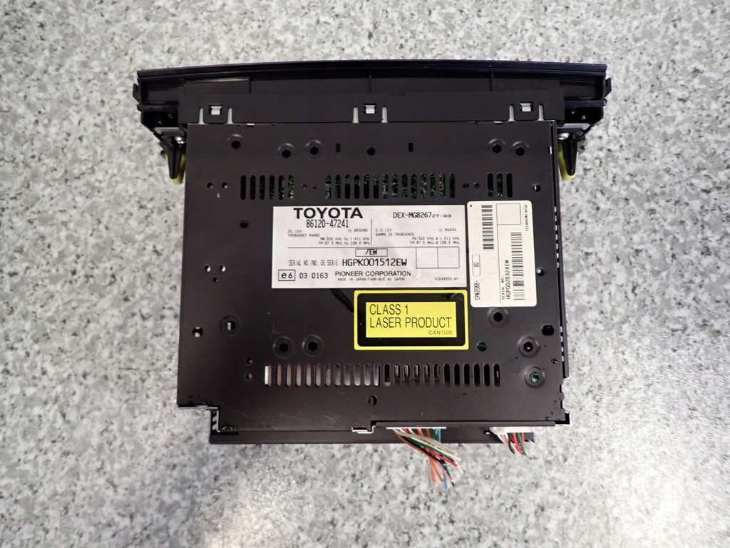 фото №4, Toyota prius ii 03-08 радіо cd радіопрогравач