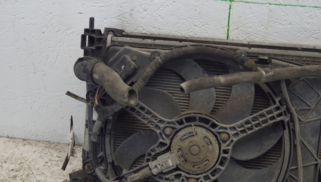 фото №12, Opel corsa d комплект радиатор вентилятор 1.3 cdti