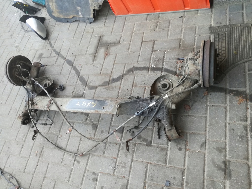 фото №1, Suzuki sx4 fiat sedici 2006 - 2012 rok oś балка задняя