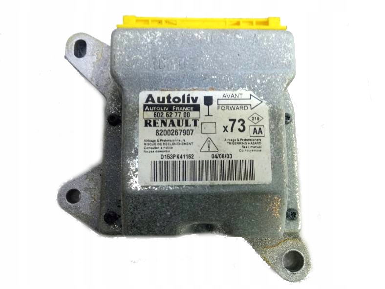 фото №1, Датчик подушка безпеки 8200267907 renault vel satis i