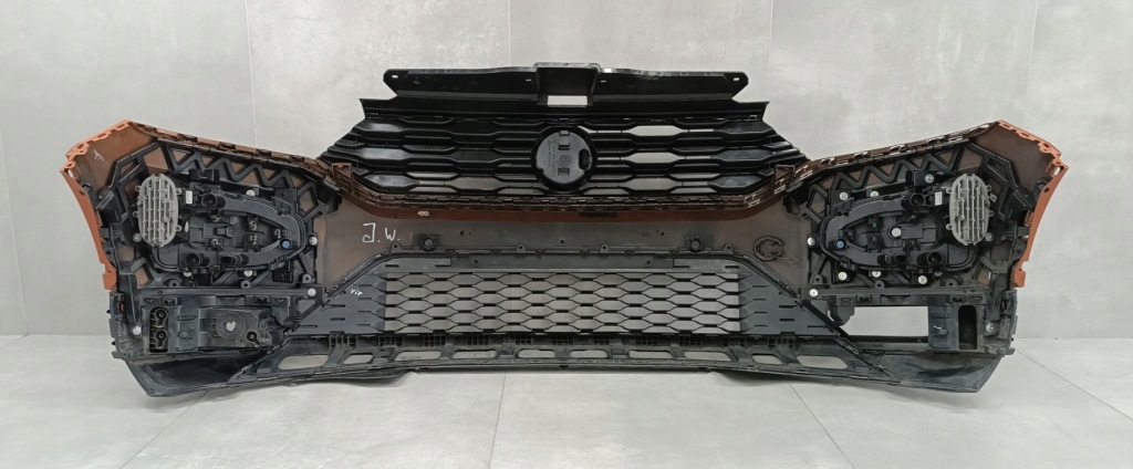 фото №16, Бампер перед передній volkswagen vw t-roc t roc 2ga 17-21 / + світлодіоди