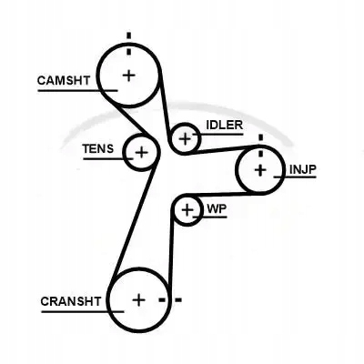 Купити Ремінь розподільного валу 5696xs gates hyundai
