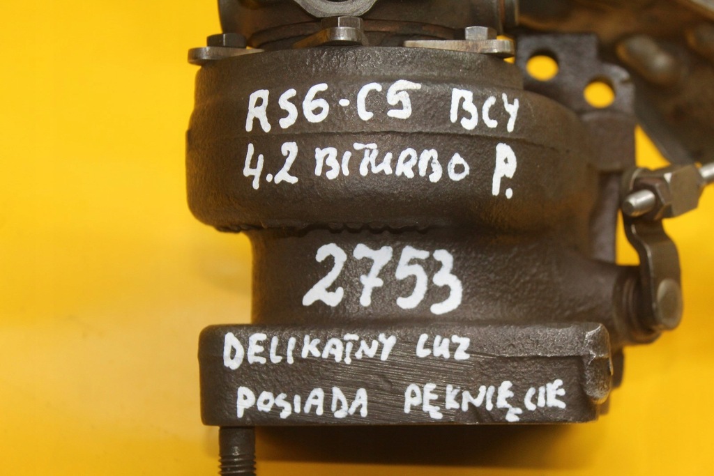 фото №12, Turbo турбина турбонагнетатель правая audi rs6 c5 bcy 4.2 bit 077145704k