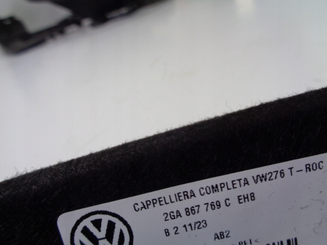 фото №7, Полка задняя багажника vw t-roc 2017-