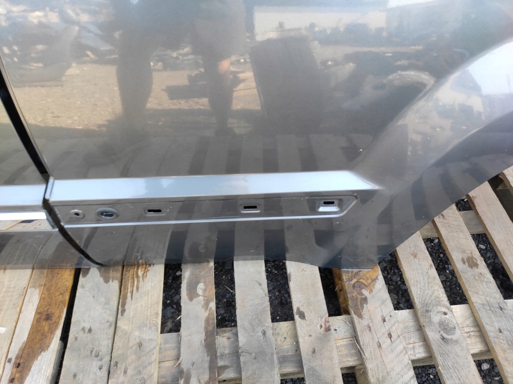 фото №10, Jeep grand cherokee wk дверь левый задняя тёмный szary bdb оригинал