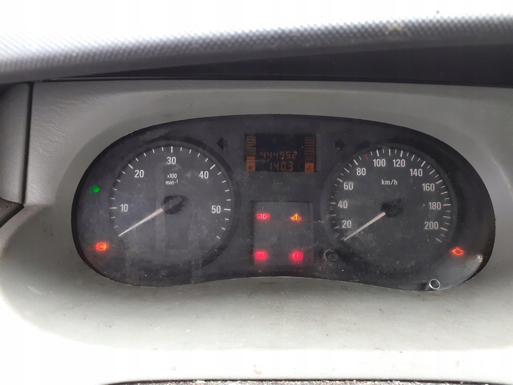 фото №13, Счетчик opel vivaro a 2.5 cdti - g9u 630 p8200283199d