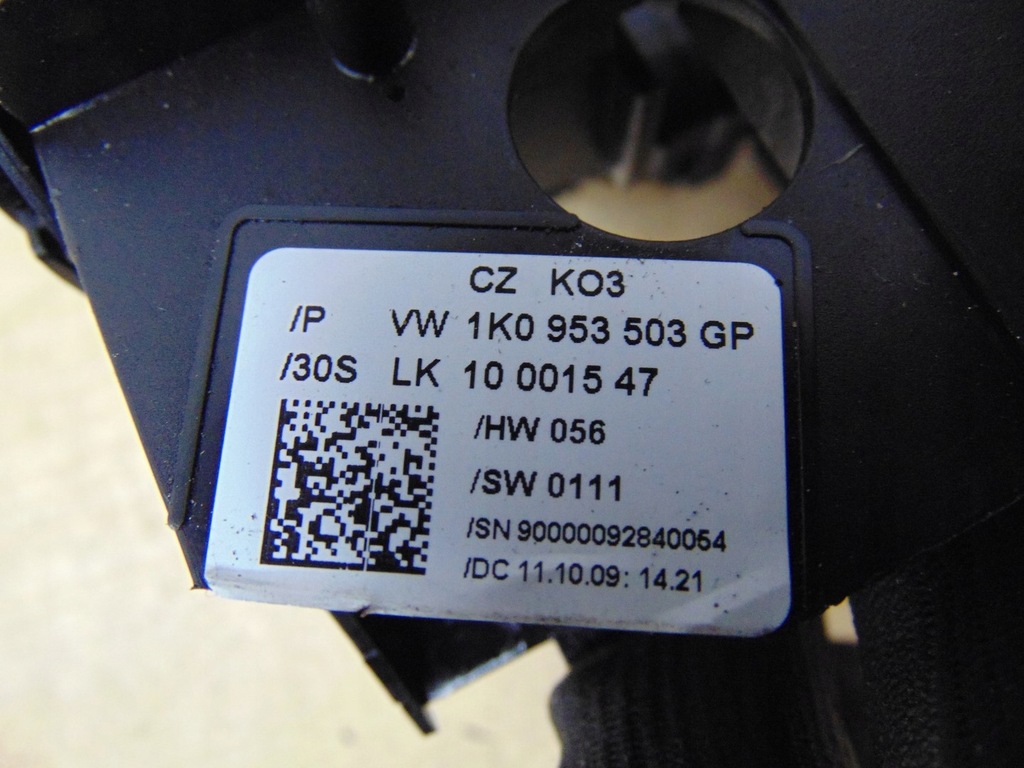 фото №14, Переключатель комбинированный vw golf vi plus 1k0953503gp