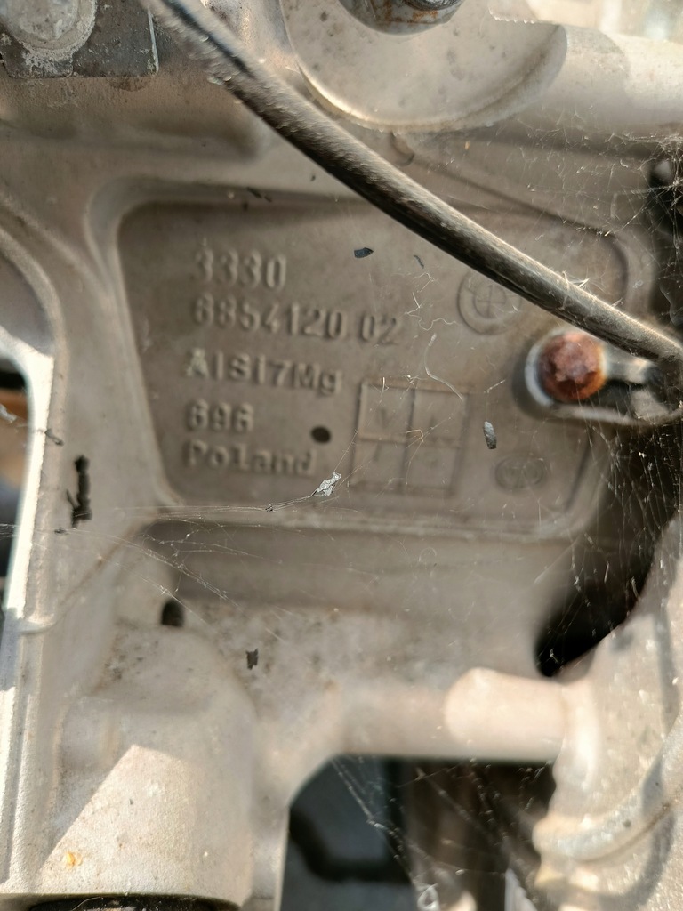 фото №5, Поворотный кулак с рычагами левая правая задняя bmw 6854117 6854118 g16 idealna 648km