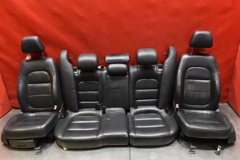 фото №6, Сидіння сидіння комплект обшивка обшивки шкіряний eu skoda superb ii kombi 08-13