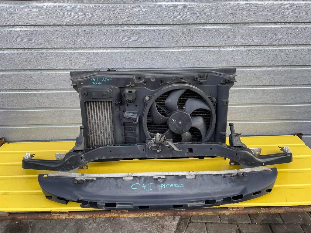 фото №1, Citroen c4 i picasso pas перед радиатор 1.6hdi