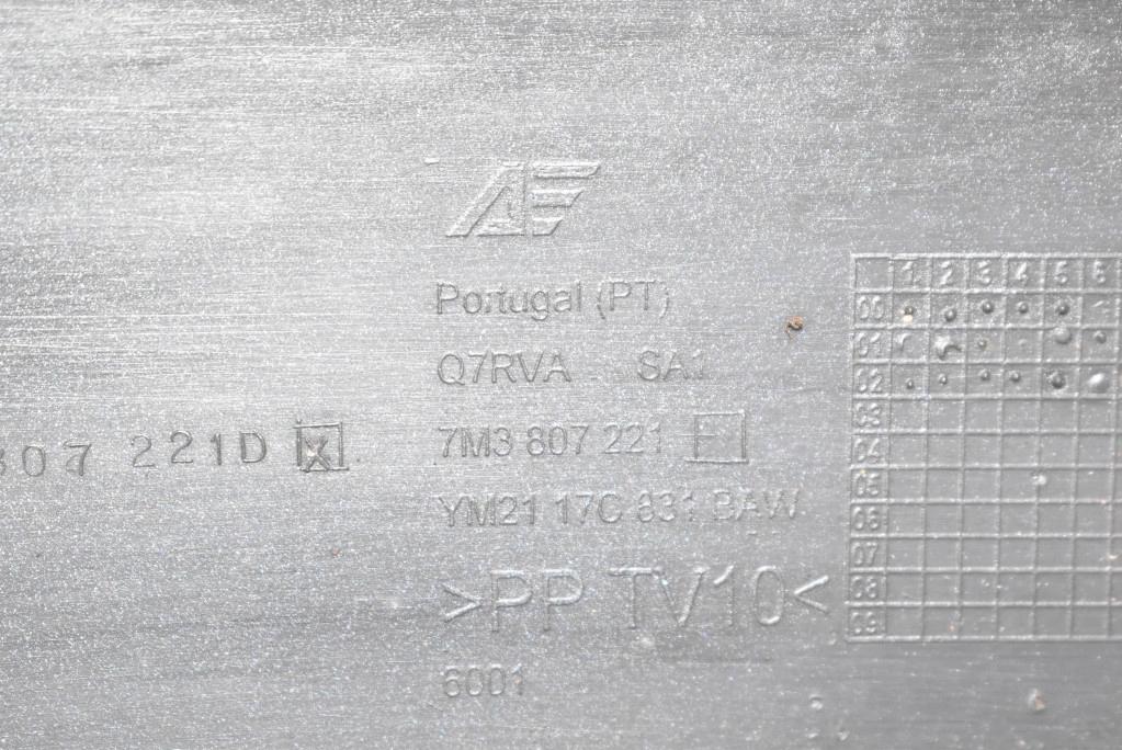 фото №14, Бампер перед передний морской vw sharan 1 i lift 00-03