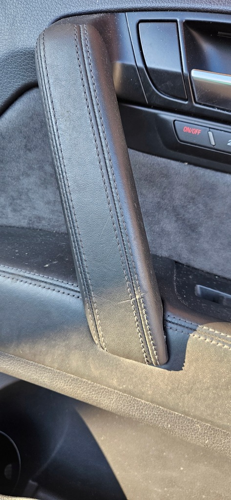 фото №6, Обивка обшивка дверь правый перед audi q7 4l alcantara память europa