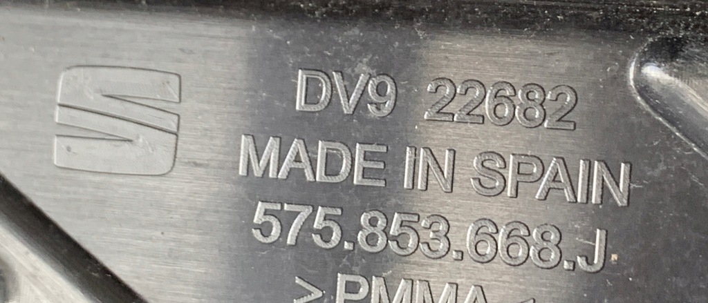 фото №12, Спойлер бампера перед cupra ateca lift 575805903f