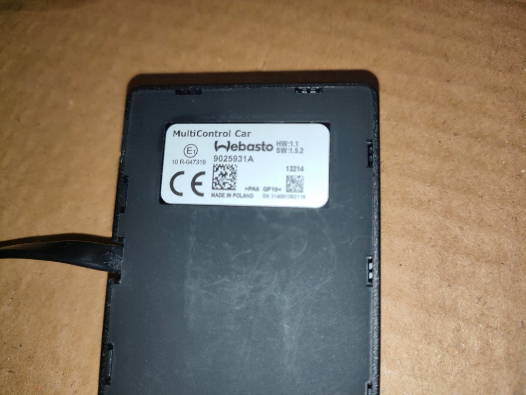 фото №11, Nowe управление webasto multicontrol car