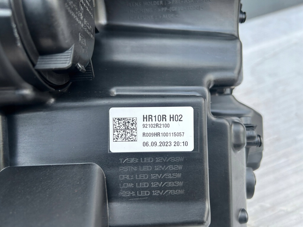 фото №9, Лампа правая перед kia sportage v full led 92102-r2100