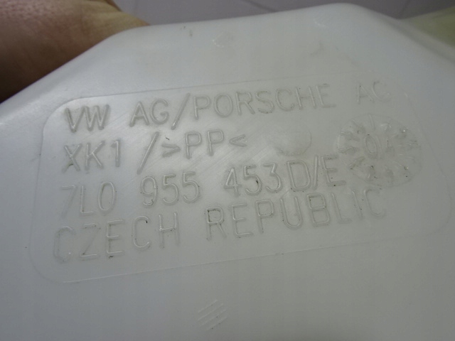 фото №8, Бачок омивача vw touareg 7l0955453d/e