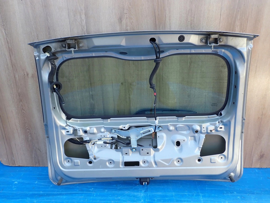 фото №11, Nissan note e11 06-12 кришка багажника багажника скло задня ky0