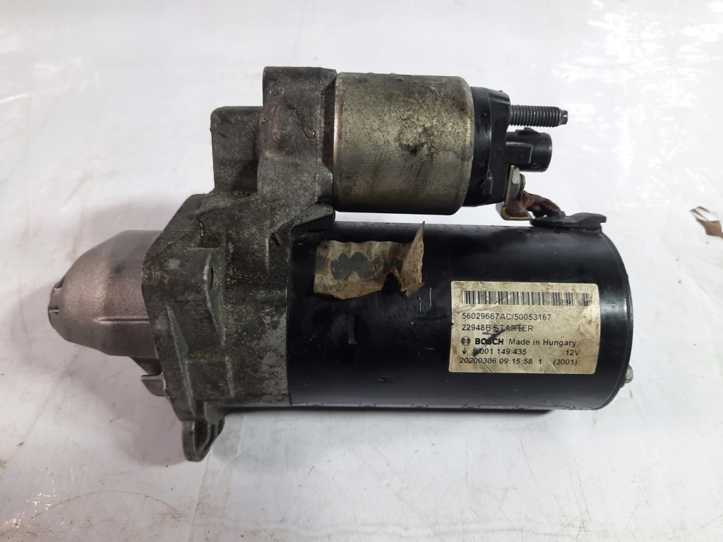 фото №1, Jeep wrangler jl 3.0 crd стартер 56029667ac usa