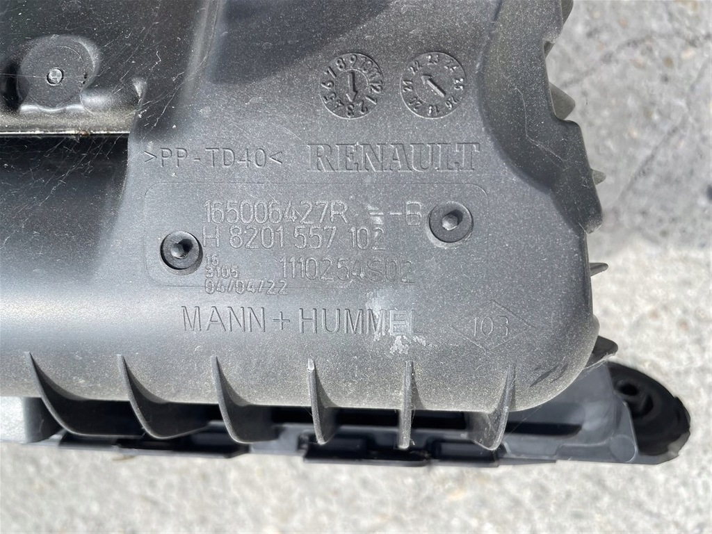 фото №6, Корпус фильтра воздуха 1.3 tce 16500006427r renault kangoo 4 iv townstar
