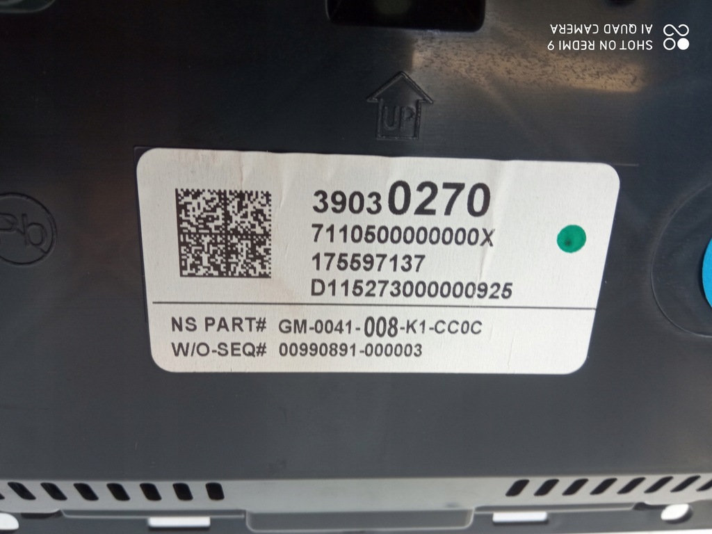 фото №6, Opel astra k лічильник прилади europa 39030270 дизель