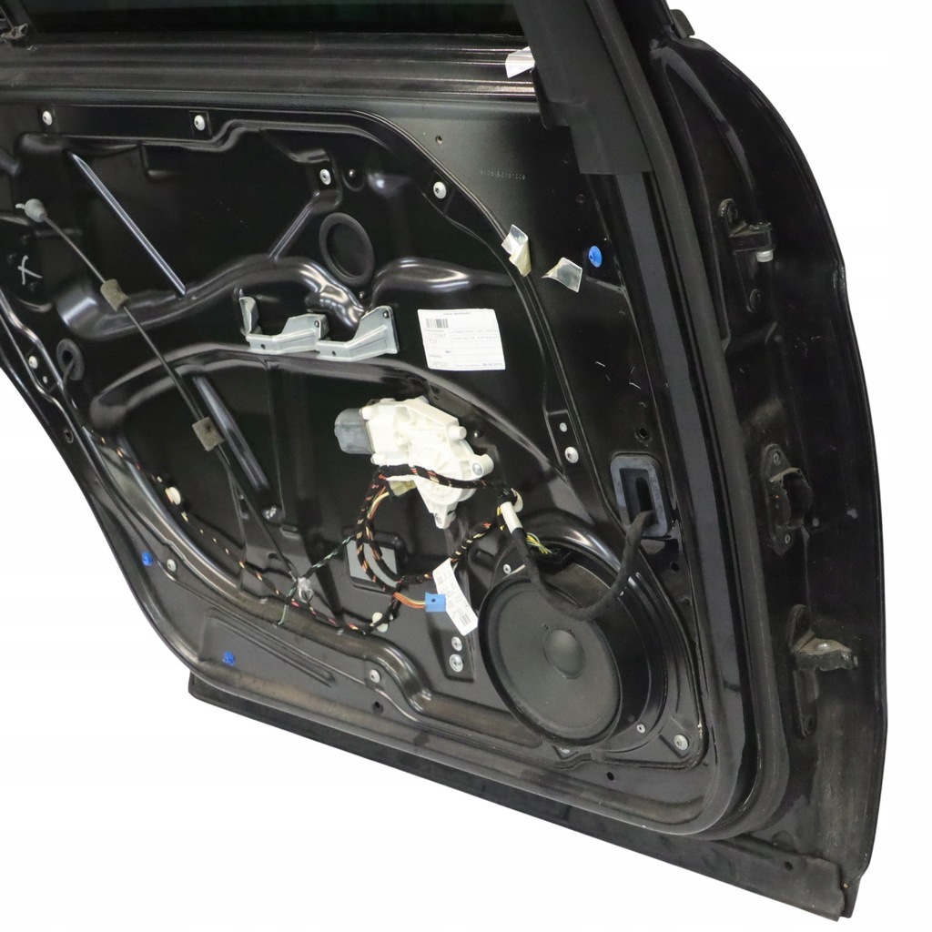 фото №11, Mercedes w251 двері ліва задні obsidian black чорний металік - 197