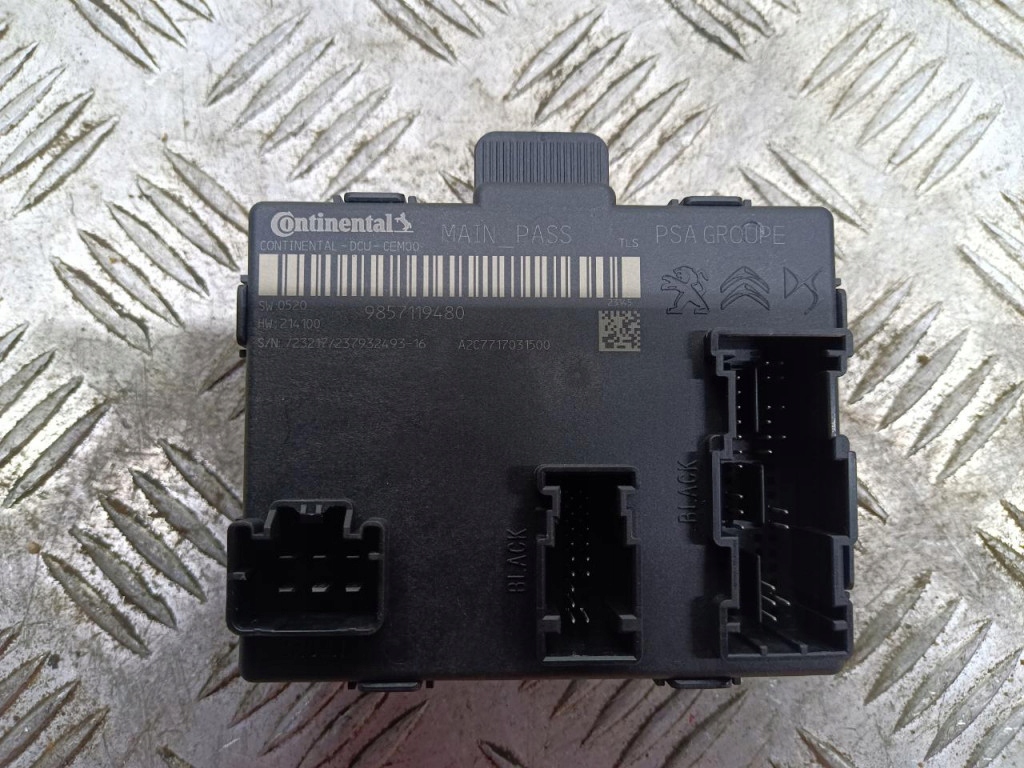 Купити Opel astra l модуль двері правий перед 9857119480