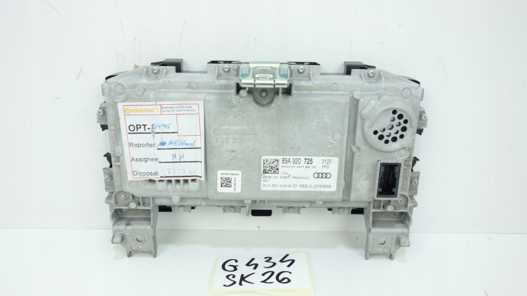 фото №10, Audi q4 e-tron 2021- виртуальный cockpit приборная панель счетчик повреждённый 89a920725