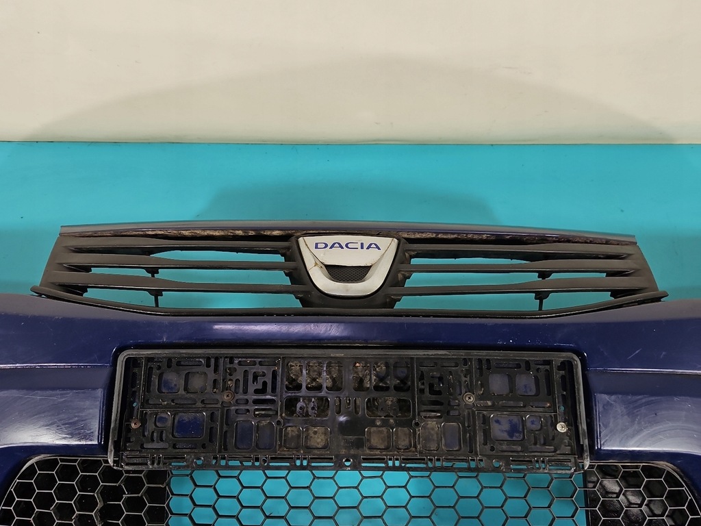 фото №12, Бампер перед dacia sandero i 08-12 granatowy dv61h