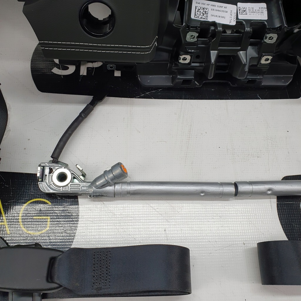 фото №8, Scenic iv 4 приборная панель приборная панель консоль подушки безопасности ремни подушка безопасности нитка head up