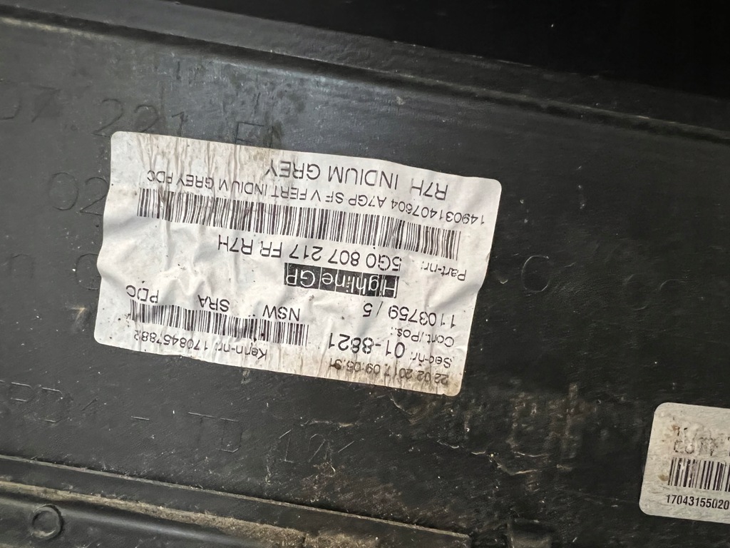 фото №7, Vw golf vii 7 lift бампер передний