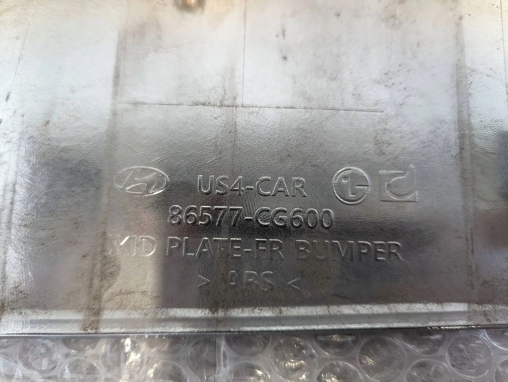 фото №11, Hyundai staria 2022-2024 спойлер накладка-спойлер перед передній 86577-cg600