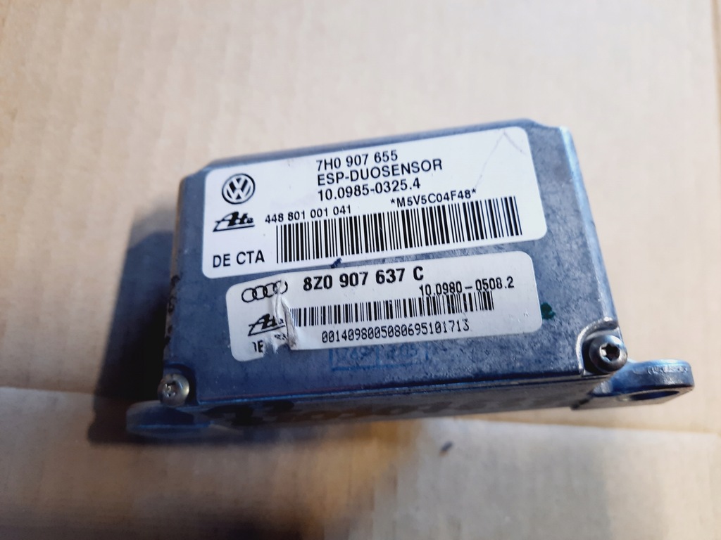 фото №1, Audi a2 модуль датчик esp 8z0907637c