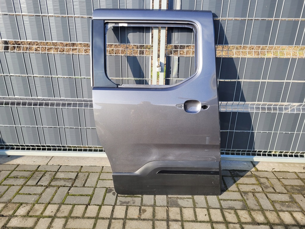 фото №1, Berlingo iv, rifter, partner - дверь правый задняя, сдвижные