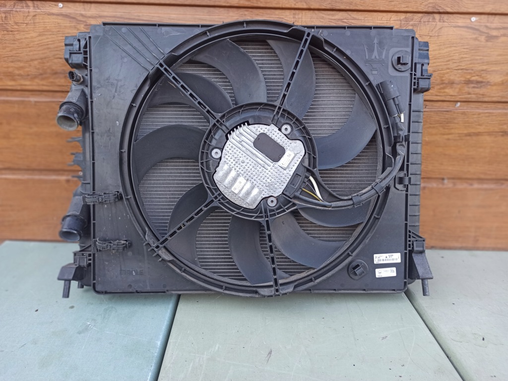 фото №1, Радиатор вентилятор maserati ghibli 3.0 b v6 sq4