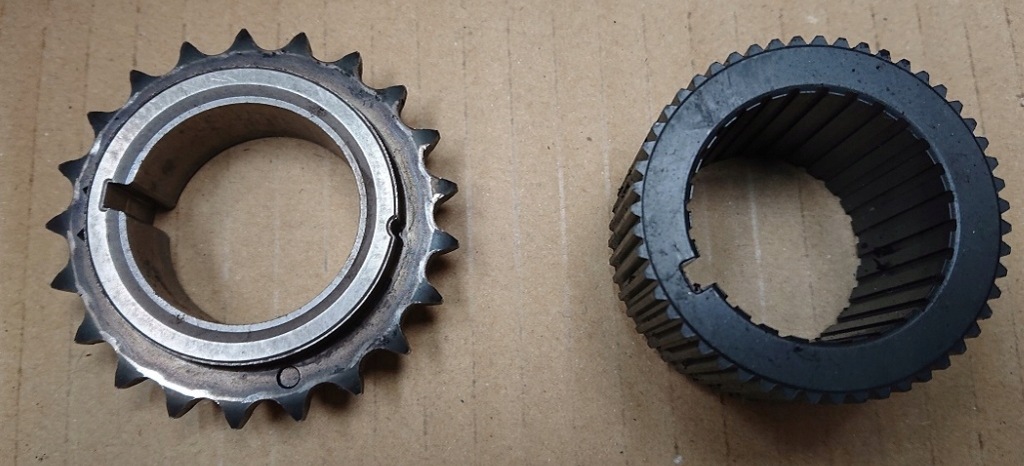 фото №1, Outlander lancer asx 1.8 2.2 did колесо шестерня вала