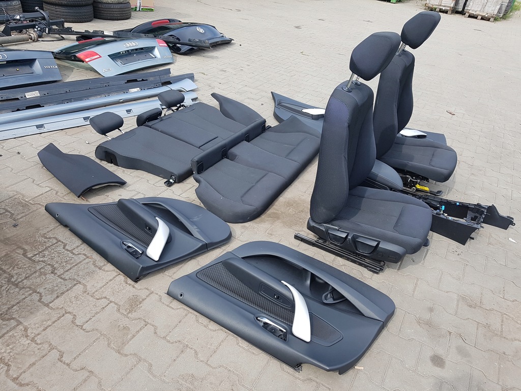 фото №4, Bmw 1 f20 11-14r сидіння заднє сидіння обшивки europa