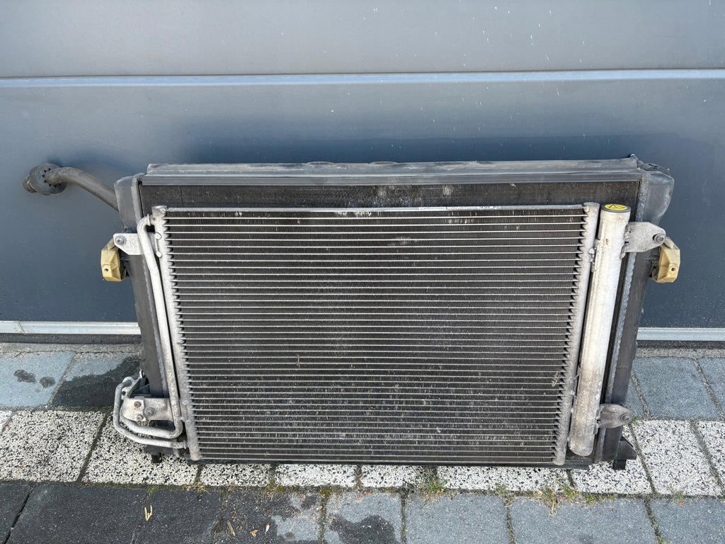 фото №8, Volkswagen golf vi tsi комплект радіатор вентилятор 1k0121203an