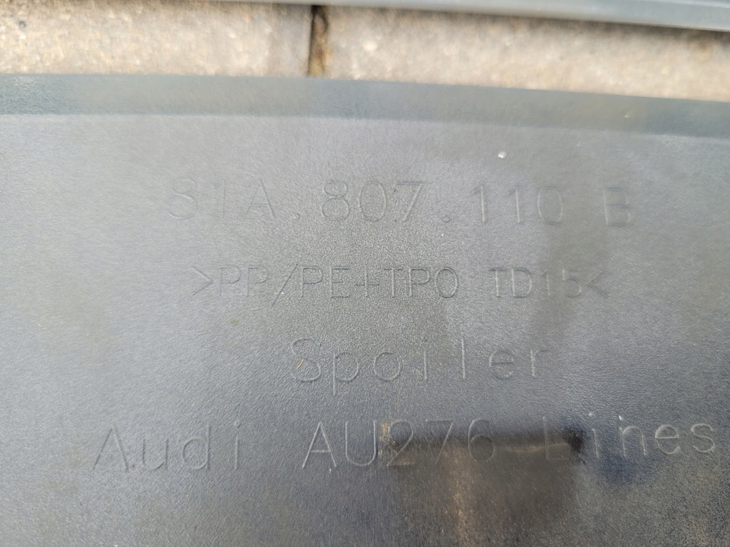 фото №12, Бампер передній перед audi sq2 81a807110 81a853651c 81a807437a 81a807438a