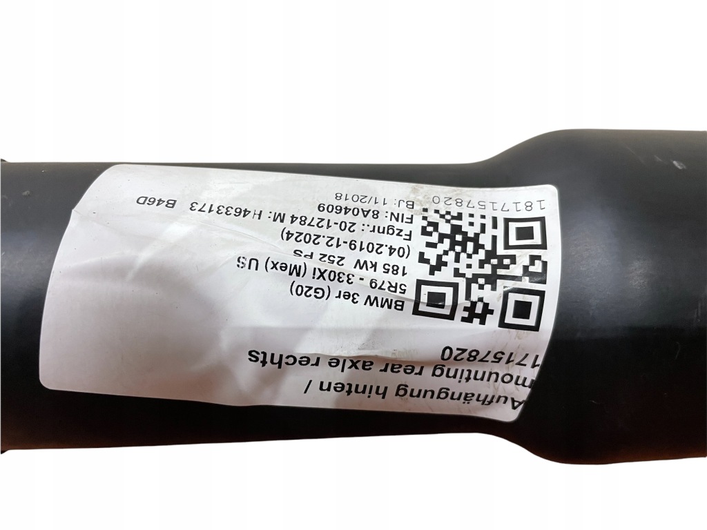 фото №5, Wał приводной kpl bmw 3 g20 8742827 330ix новый