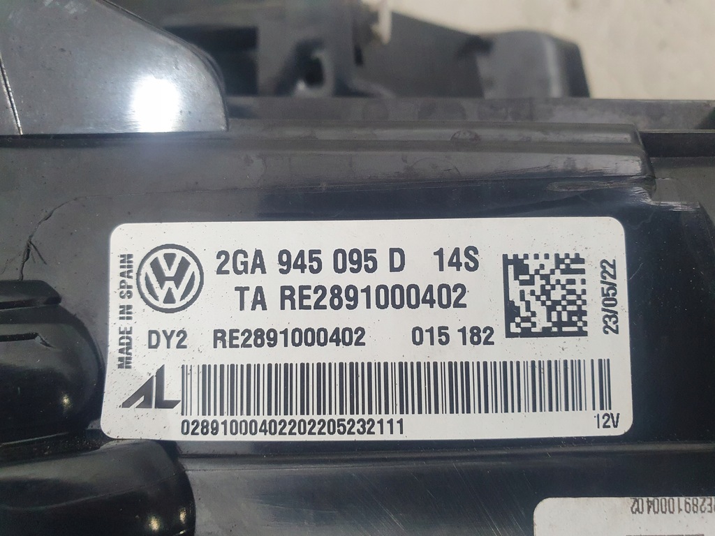 фото №8, Vw t-roc t roc 2ga lift 21- лампа led левая левый задняя задняя 2ga945095d