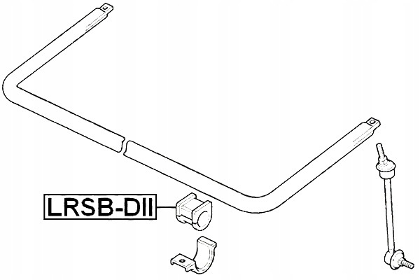 фото №3, Втулка стабілізатора febest